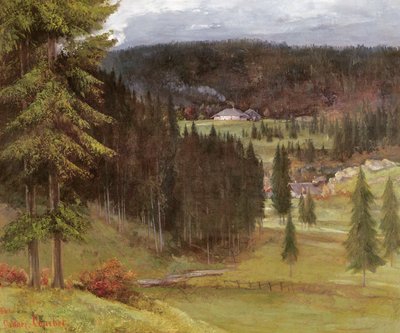 La Ferme des Pussets by Gustave Courbet